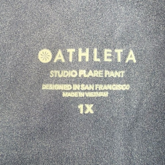 ATHLETA Studio Flare Pants - 1X Navy - Picture 7 of 16